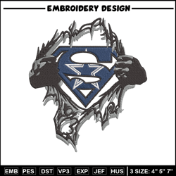 Superman Symbol Dallas Cowboys embroidery design, Dallas Cowboys embroidery, NFL embroidery, logo sport embroidery.