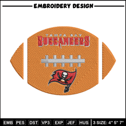 Tampa Bay Buccaneers embroidery design, Buccaneers embroidery, NFL embroidery, logo sport embroidery, embroidery design