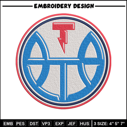 Oklahoma City Thunder logo embroidery design, NBA embroidery,Sport embroidery,Embroidery design, Logo sport embroidery