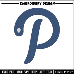 Saint Peters Peacocks logo embroidery design, Sport embroidery, logo sport embroidery,Embroidery design, NCAA embroidery