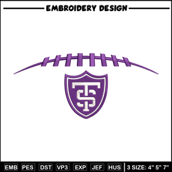 St. Thomas University logo embroidery design, NCAA embroidery, Sport embroidery, Embroidery design,Logo sport embroidery