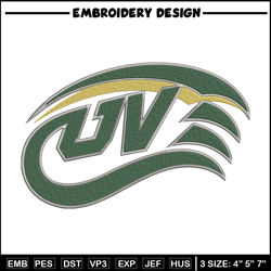 Utah Valley Wolverines logo embroidery design, NCAA embroidery,Embroidery design,Logo sport embroidery,Sport embroidery