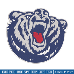 Belmont University logo embroidery design, NCAA embroidery, Sport embroidery,logo sport embroidery, Embroidery design