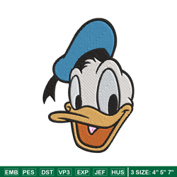 Donald Duck Embroidery Design, Disney Embroidery, Embroidery design, cartoon shirt, Embroidery File, Digital download.