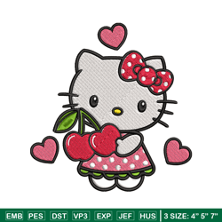 Hello kitty Embroidery Design, Haello kitty cartoon Embroidery, Embroidery File, Cartoon shirt, Digital download.