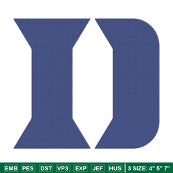 DePaul Blue Demons logo embroidery design, NCAA embroidery, Sport embroidery,Logo sport embroidery,Embroidery design