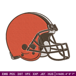Helmet Cleveland Browns embroidery design, Browns embroidery, NFL embroidery, logo sport embroidery, embroidery design.