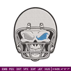 Skull Helmet Detroit Lions embroidery design, Lions embroidery, NFL embroidery, sport embroidery, embroidery design. (2)