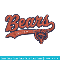 chicago bears embroidery design, chicago bears embroidery, nfl embroidery, logo sport embroidery, embroidery design