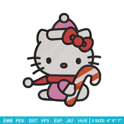 Hello kitty chrismas Embroidery Design, Kitty Embroidery, Embroidery File,Anime Embroidery,Anime shirt,Digital download