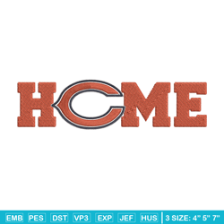 home chicago bears embroidery design, chicago bears embroidery, nfl embroidery, sport embroidery, embroidery design.