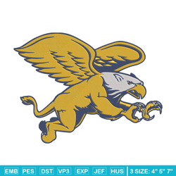 Canisius College mascot embroidery design, NCAA embroidery, Sport embroidery,logo sport embroidery, Embroidery design