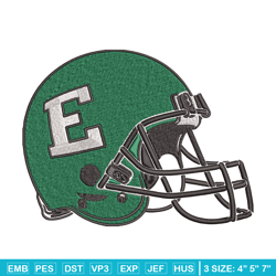 Eastern Michigan helmet embroidery design, NCAA embroidery, Embroidery design, Logo sport embroidery, Sport embroidery