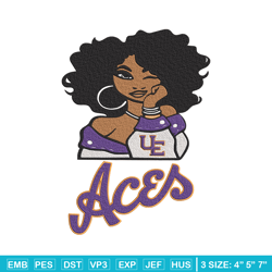 Evansville Purple girl embroidery design, NCAA embroidery, Embroidery design, Logo sport embroidery,Sport embroidery