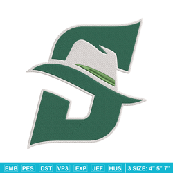 Stetson University Logo embroidery design, NCAA embroidery, Sport embroidery, logo sport embroidery,Embroidery design