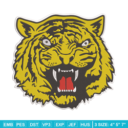 Tigers Memphis mascot embroidery design, NCAA embroidery, Sport embroidery,Logo sport embroidery,Embroidery design