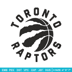 Toronto Raptors logo embroidery design, NBA embroidery, Sport embroidery,Embroidery design, Logo sport embroidery
