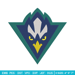UNCW Seahawks logo embroidery design, NCAA embroidery, Sport embroidery, logo sport embroidery, Embroidery design.