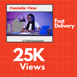 25K Views, Services for Views Provider, Social Media Development