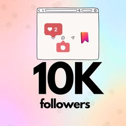 10K Followers, Services for Views Provider, Social Media Development