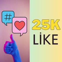 25K Like for a post, Services for Views Provider, Social Media Development