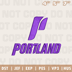 Portland Pilots Embroidery Machine Design, NFL Embroidery Design, Instant Download