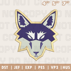 Washington Huskies Mascot Embroidery Machine Design, NFL Embroidery Design, Instant Download
