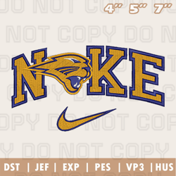 Nike Northern Iowa Panthers Embroidery Machine Design, NFL Embroidery Design, Instant Download