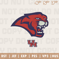 Houston Cougars Mascot Embroidery Machine Design, NFL Embroidery Design, Instant Download
