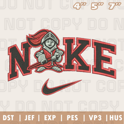 Nike Rutgers Scarlet Knights Embroidery Machine Design, NFL Embroidery Design, Instant Download