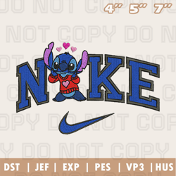 Nike Stitch In Love Embroidery Machine Design, Nike Embroidery Design, Instant Download