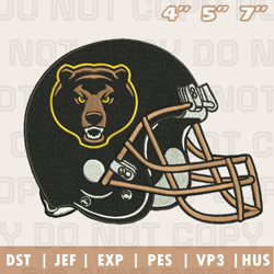 Baylor Bears Broncos Helmet Embroidery Machine Design, NFL Embroidery Design, Instant Download