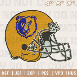 California Golden Bears Helmet Embroidery Machine Design, NFL Embroidery Design, Instant Download