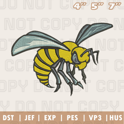 Alabama State Hornets Embroidery Design, Ncaa Sports Embroidery Design, Instant Download