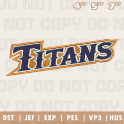 Cal State Fullerton Titans Embroidery Design, Ncaa Teams Embroidery Design, Instant Download