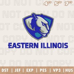 Eastern Illinois Panthers Logo Embroidery Designs, Men's Basketball Embroidery Design, Instant Download