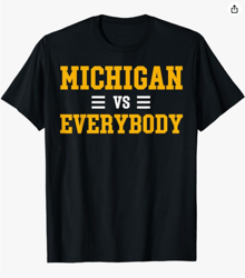 Michigan vs Everybody Shirt