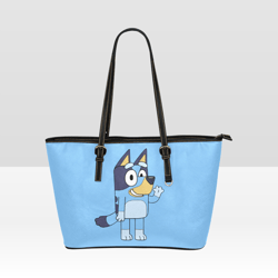 Bluey Leather Tote Bag