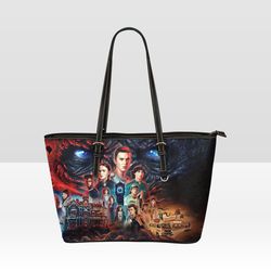 Stranger Things Leather Tote Bag