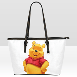 Winnie Pooh Leather Tote Bag