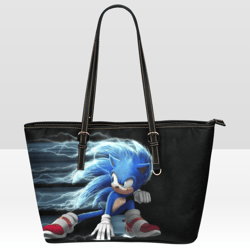 Sonic Leather Tote Bag