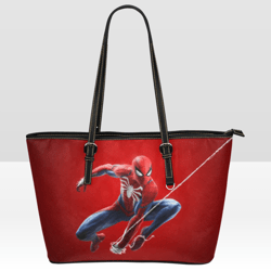 Spiderman Leather Tote Bag