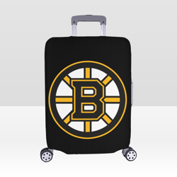 Boston Bruins Luggage Cover, Luggage Protective Print Cover, Case Cover