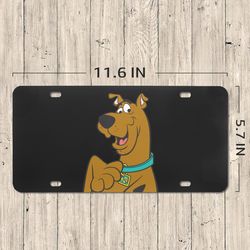 Scooby Doo License Plate