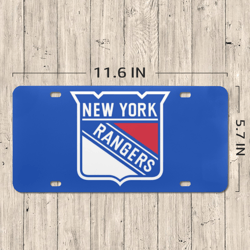 new york rangers license plate