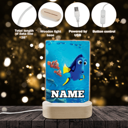 Finding Nemo Dory Light, Custom NAME