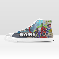Spidey and amazing friends Shoes Custom NAME