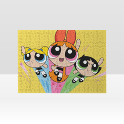 power puff girls jigsaw puzzle wooden