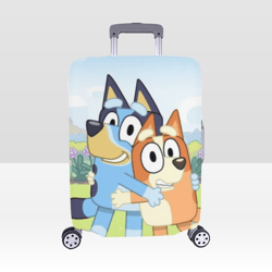 Bluey and Bingo Luggage Cover, Luggage Protective Print Cover, Case Cover