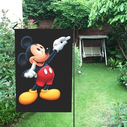 Mickey Mouse Garden Flag (Two Sides Printing, without Flagpole)